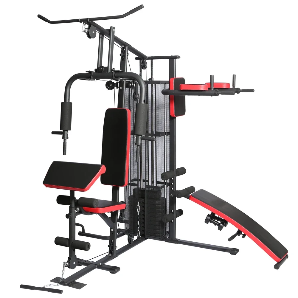 3 Standing Multifunctional Integrated Fitness Equipment, Large Shaping Exercise Fitness Equipment, with Stretching Function