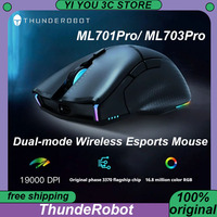 ThundeRobot ML701Pro/ML703Pro Esports Mouse Wireless Dual Mode Mouses RGB Long-endurance Rechargeable Programmable PC Accessory