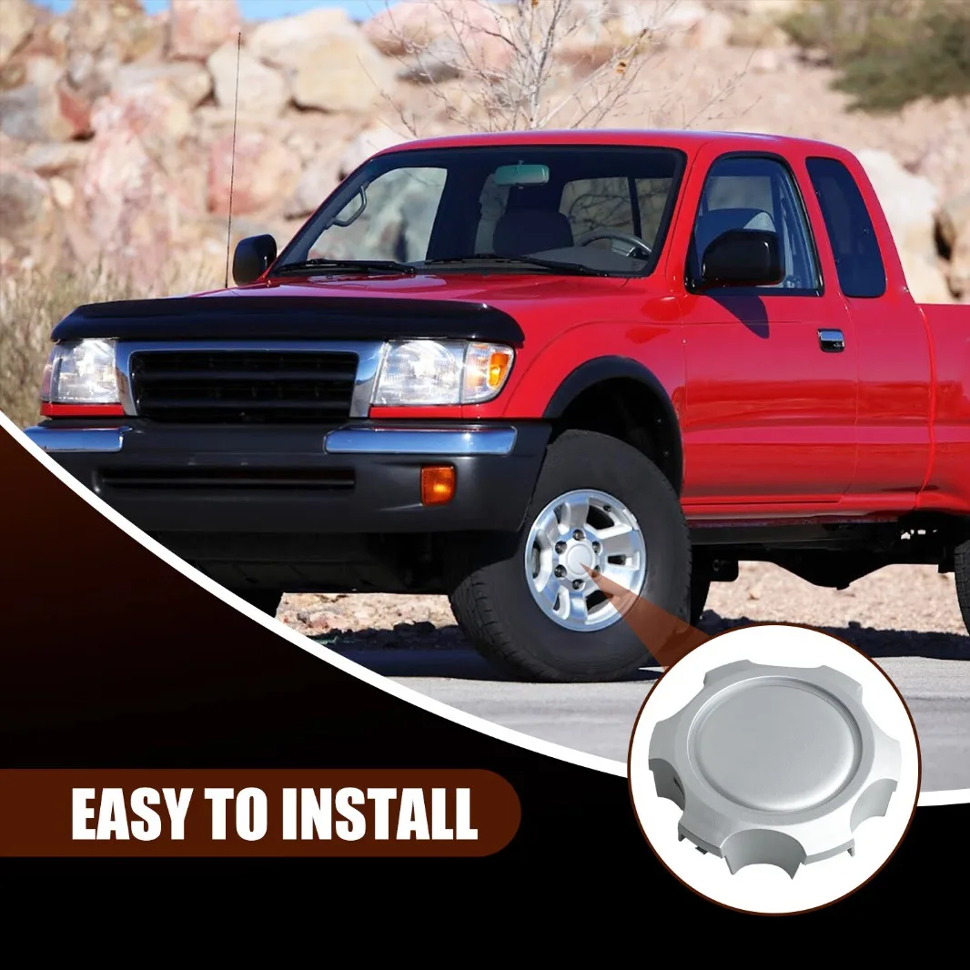 

Комплект из 4 колпаков для центральных отверстий колесных дисков для Toyota T100 1998 года, 6 отверстий, 16-дюймовые диски, прочные сменные колпаки из АБС-пластика