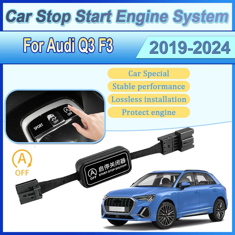 

Car Automatic Stop Start Engine Systems For Audi Q3 F3 2019 2020~2024 Off Device Control Sensor Plug-in Cables Auto Accessories