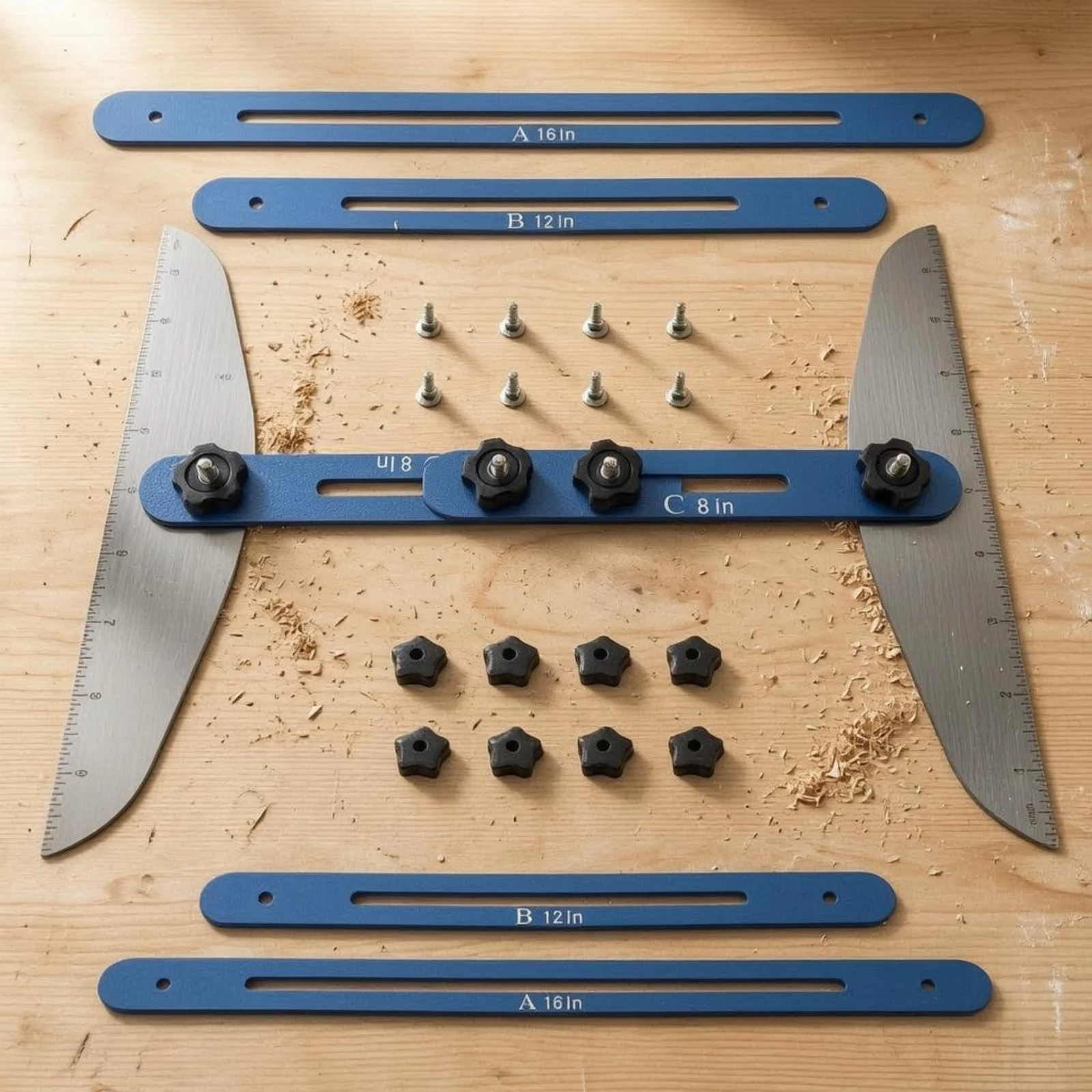 Stair Step Gauge Layout Markin - Marking Gauge Tool ulasan dan harga
