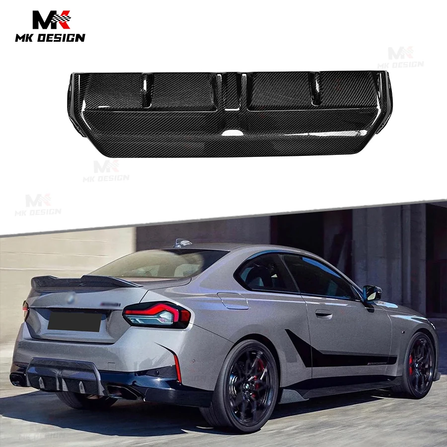 

Carbon Fiber Rear Diffuser for BMW 2 Series G42 M220i M Sport Coupe 2-Door 2023-2025 Rear Bumper Lip Diffuser Car Accessories