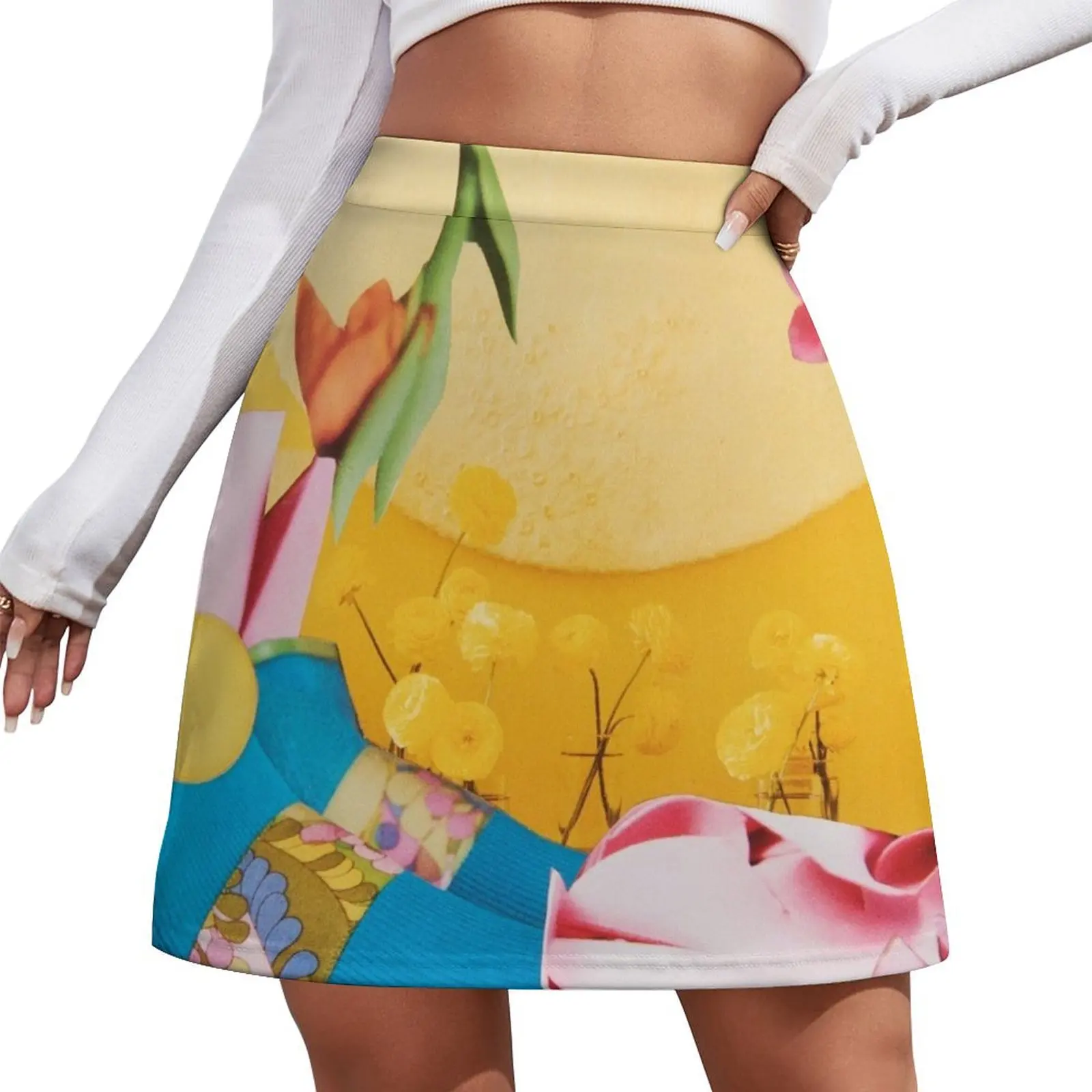 Blooms Boosting Delightful Synchronicity Mini Skirt fairy grunge elegant skirts for women skirt women Woman clothing Mini Skirt