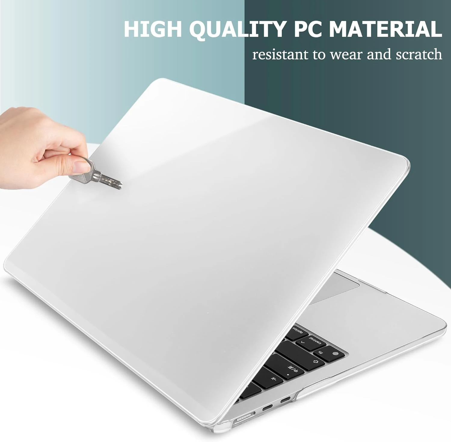 Funda de ordenador portátil para Apple MacBook Air 15,3 A2941 M2 Chip Macbook Pro 16 A2485 con barra táctil Air 13,3 A2337 A2338 A1932 funda de cristal