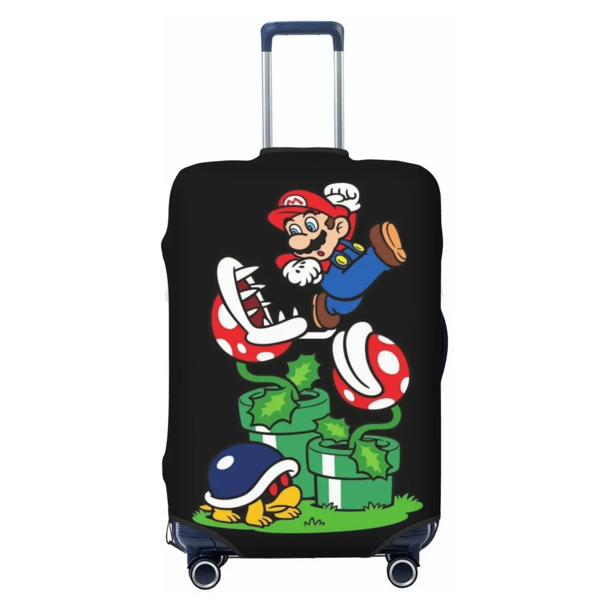 

Custom M-Marioed Game Luggage Cover Protector Fashion Travel Suitcase Protective Cover for 18-32 Inch