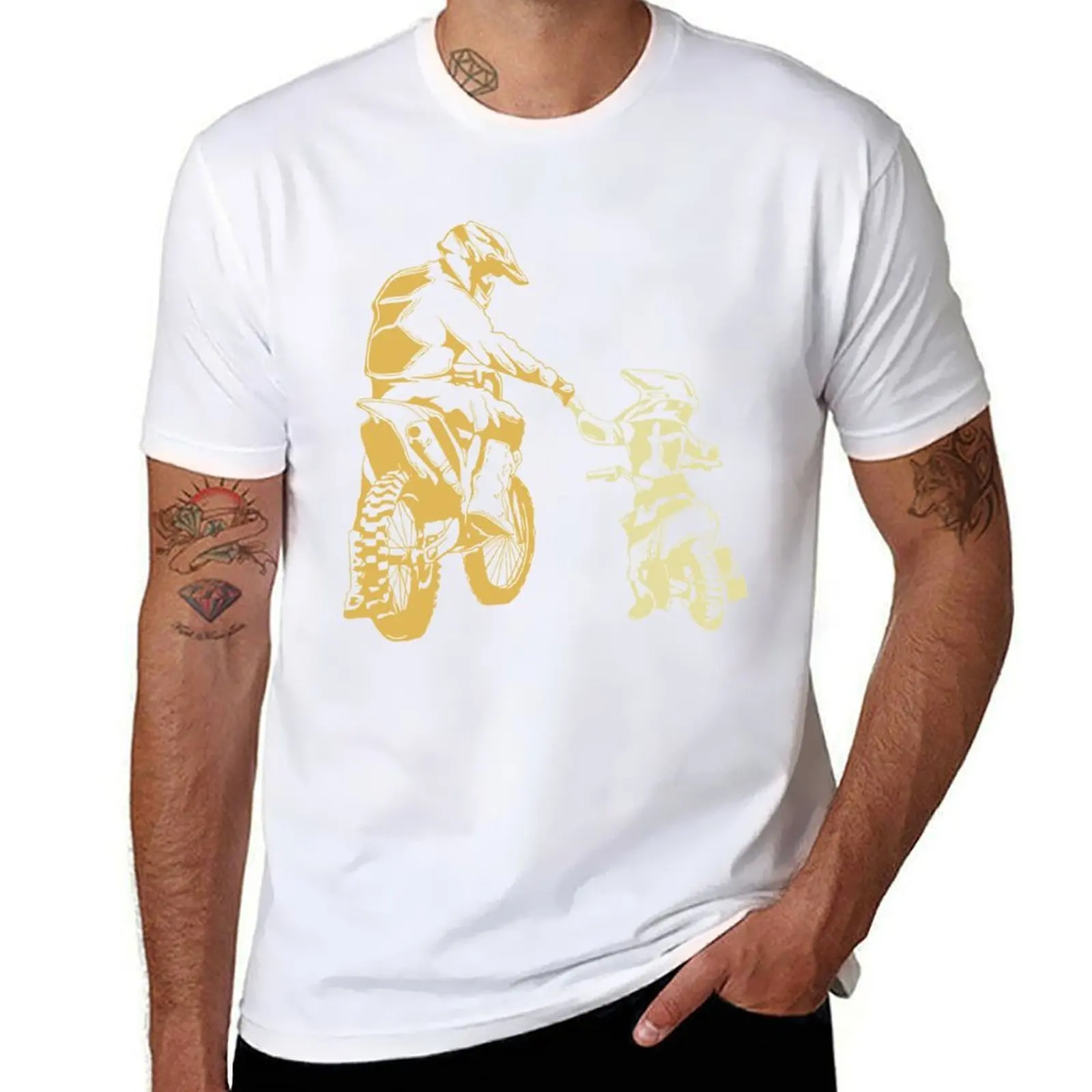 

Dad and Son Motobike T-Shirt man graphic t shirt t shirt man plain T-Shirt
