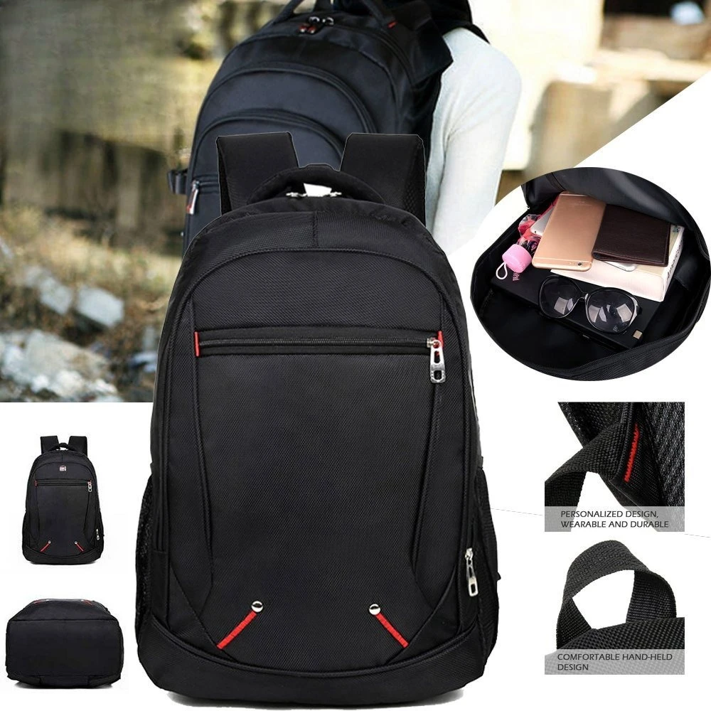 Mochila de negocios impermeable de 30L con compartimento para portátil, mochila de viaje duradera para exteriores, unisex, con hebilla elegante, ligera, adecuada para acampar, trabajar, ir a la
