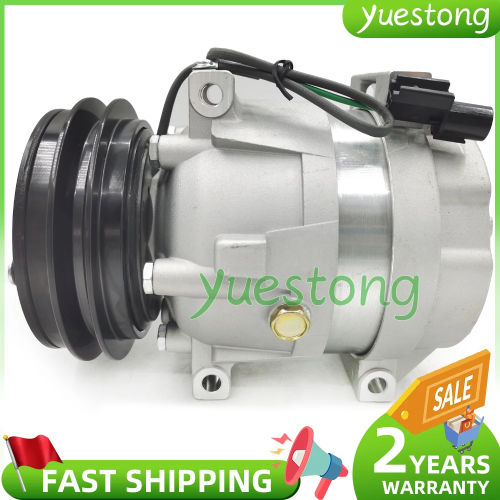 CM7579 AC Compressor For Hyundai Machinery Excavator 11Q690040 11Q690041 715618 A5W00258A FA01DS100235CM 11Q6-90041 24V