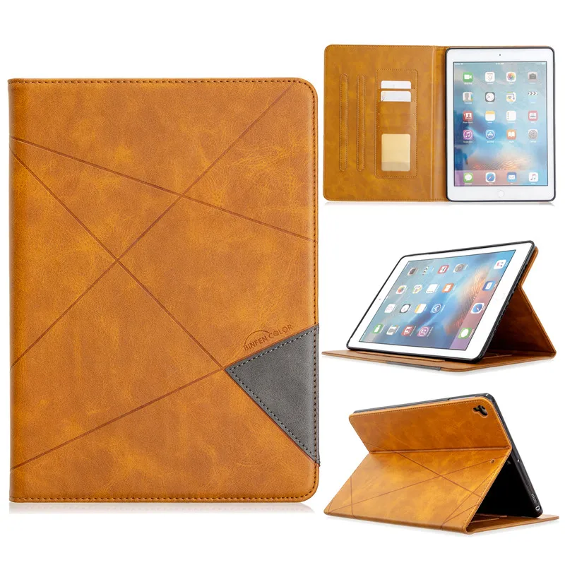 

Leather Smart Cover Case for Apple iPad 9.7 2018 2017 A1822 A1823 A1893 Air Air2 Case Capa for ipad 5 6th Generation Case Funda