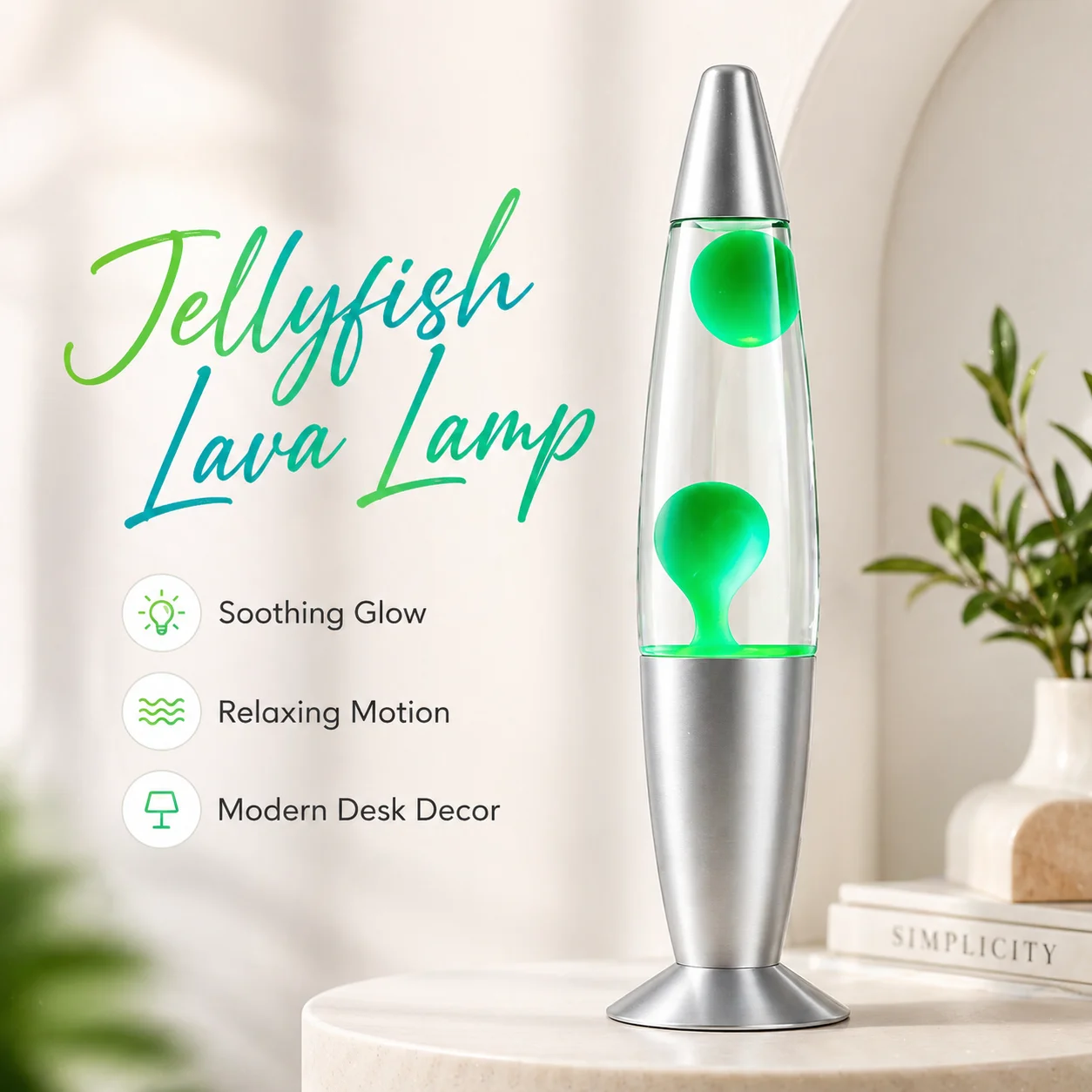 溶岩ランプ 25W LED 火山型ナイトライト 多色変化 ク - Lava Lamp Desktop のレビューと価格
