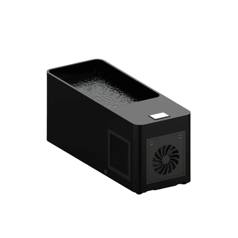 

For All-in-One Luxury Acrylic Ice Bath Tub Cold Plunge With 1 Hp Water Chiller Ozone Disinfection System Core Components Motor P