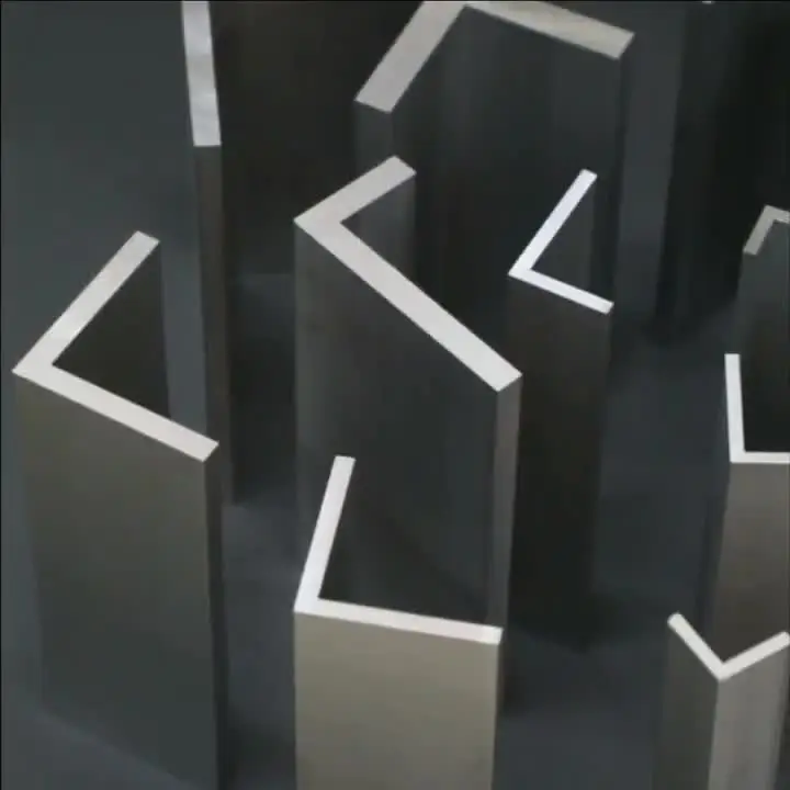 20x20mm 두께 1mm 2mm 3mm 6063 직각 알루미늄 L자형 알루미늄 합금 알루미늄 에징 삼각형 프로파일 장식재