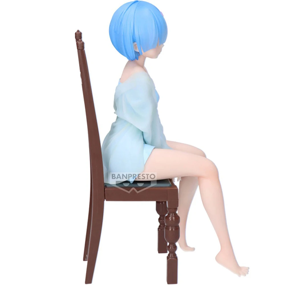 Banpresto Relax Time Re: Zero Starting Life In Another World Rem Another Color Ver. Model Toys Collectible Anime Figure Gift