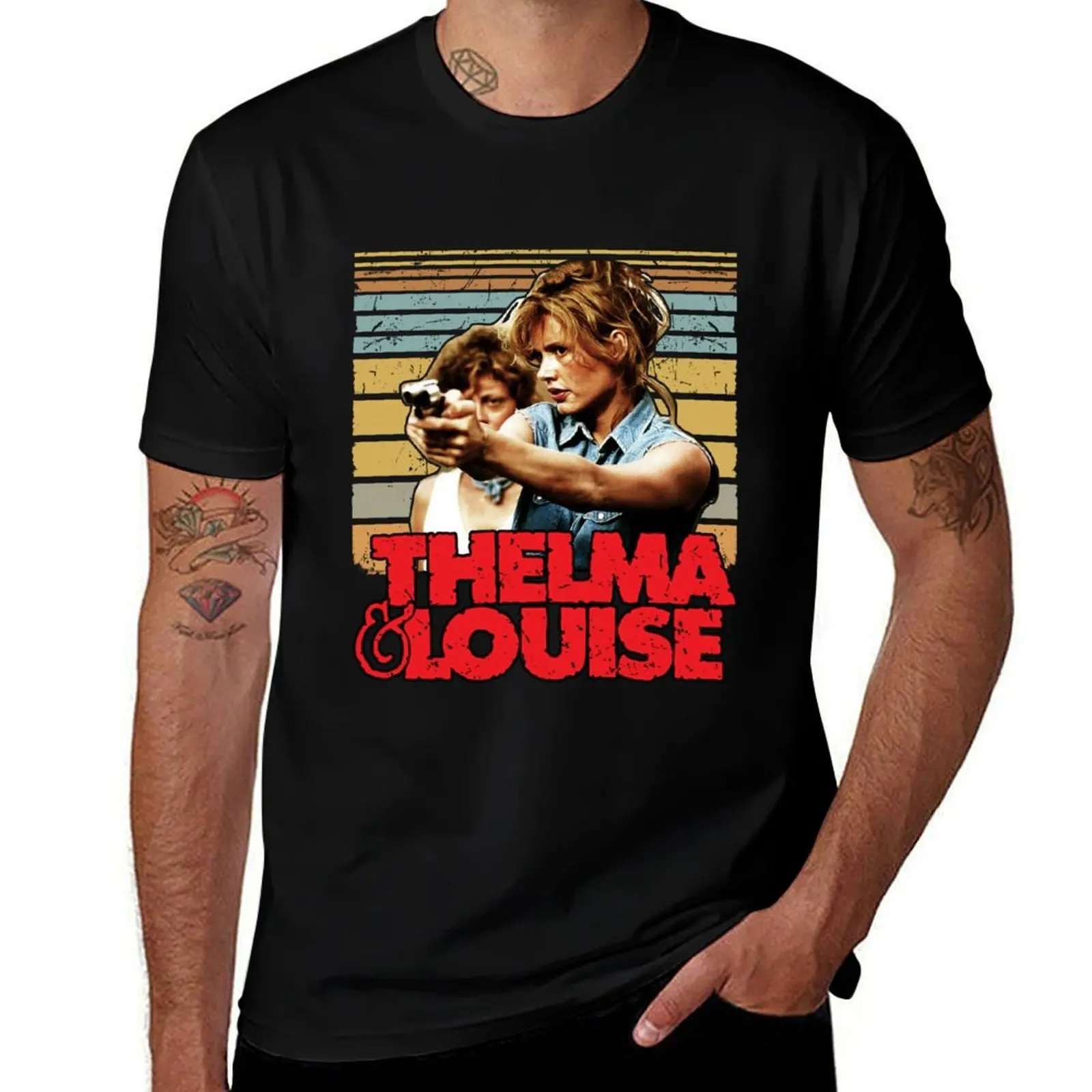 Thelma & Louise 1991 Movie T-Shirt Plus Size Lightweight Top T-Shirt