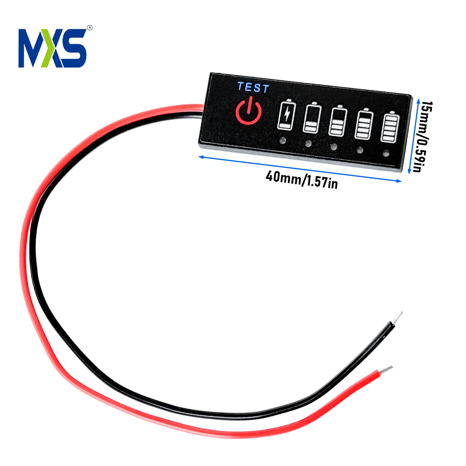 1-20S 18650 Lithium Universal 4-24S LiFePO4 Battery Level Indicator Capacity Charge Tester LED Indicator Light Display Board