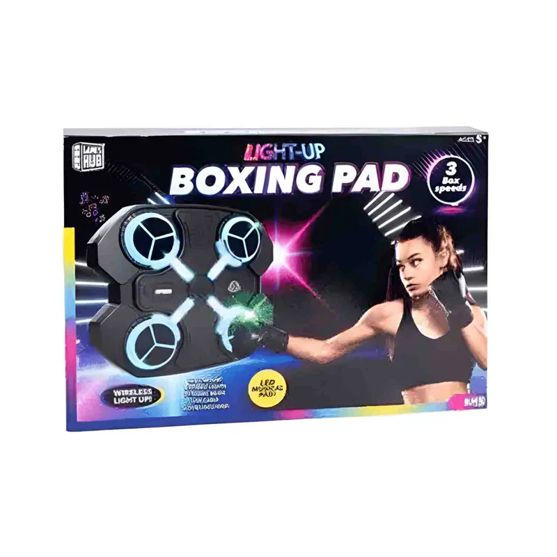 + Boxing Pad Interactivo con Luces y Sonidos - Juguete Deportivo para Niños +5 Años 2677
