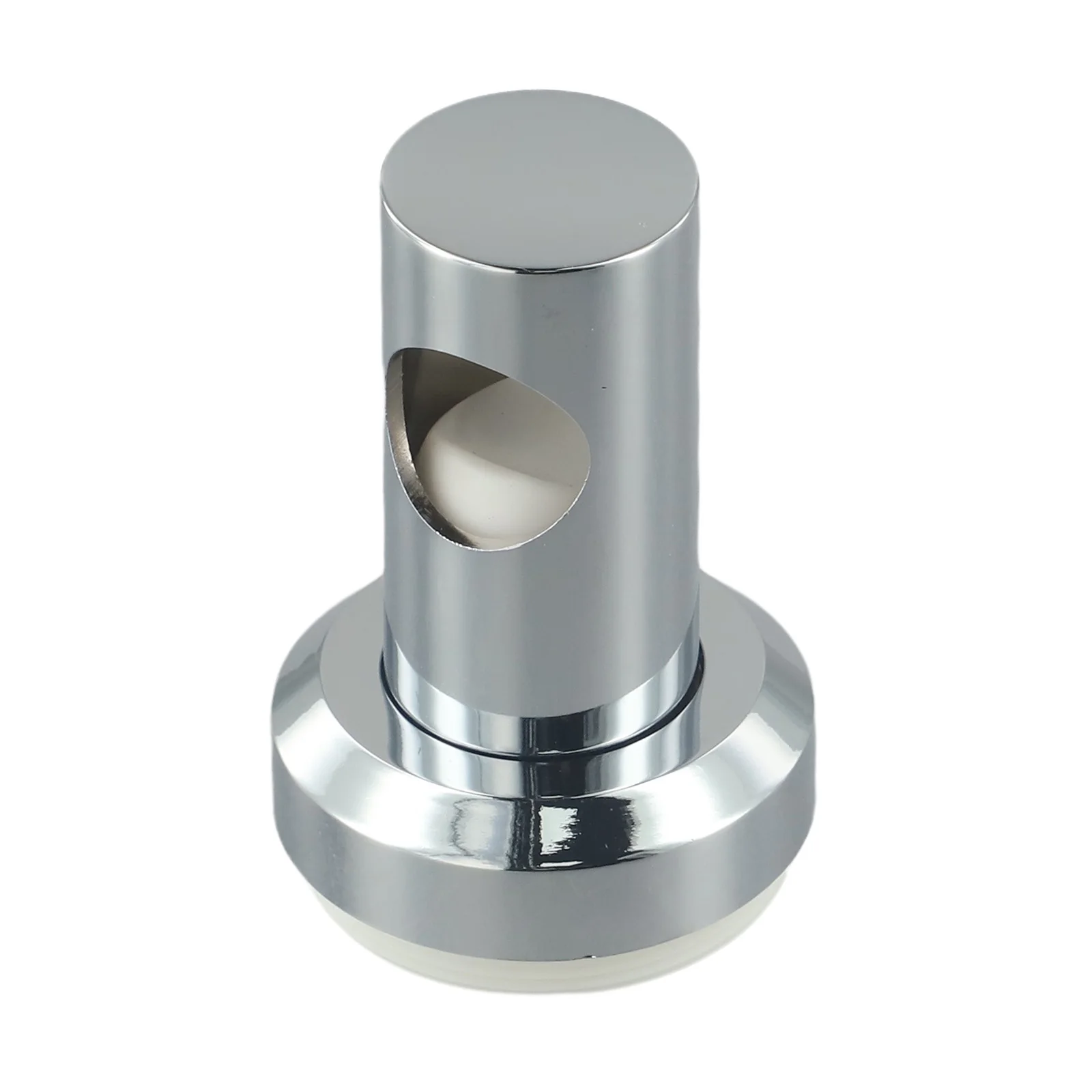 Wall Holder Riser Bracket Wi Screws ABS 22mm Drilled Connection Fittings Round Pipe Accessories Chrome Bathtub
