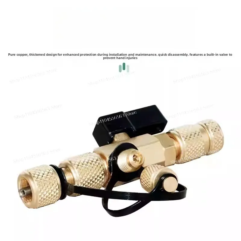 

AC Refrigerator Valve Core Removal Wrench - VCR-1/VCR1 1/4”×1/4”&5/16” Fluoridation Port Tool