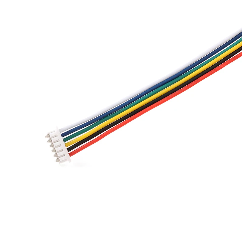 2Pcs 1.25mm to 2.54mm dupont cable 1pin female 2.54mm wire connector 1.25mm 2/3/4/5/6P wire harness 28AWG Length 20cm