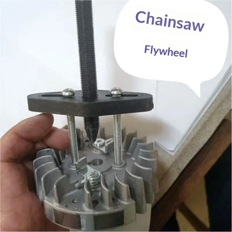Flywheel Puller Removal Tool Kit With 8mm Screws For Flywheel Expander Dismount Repair Tools Chainsaw Grass Trimmer Maintenance