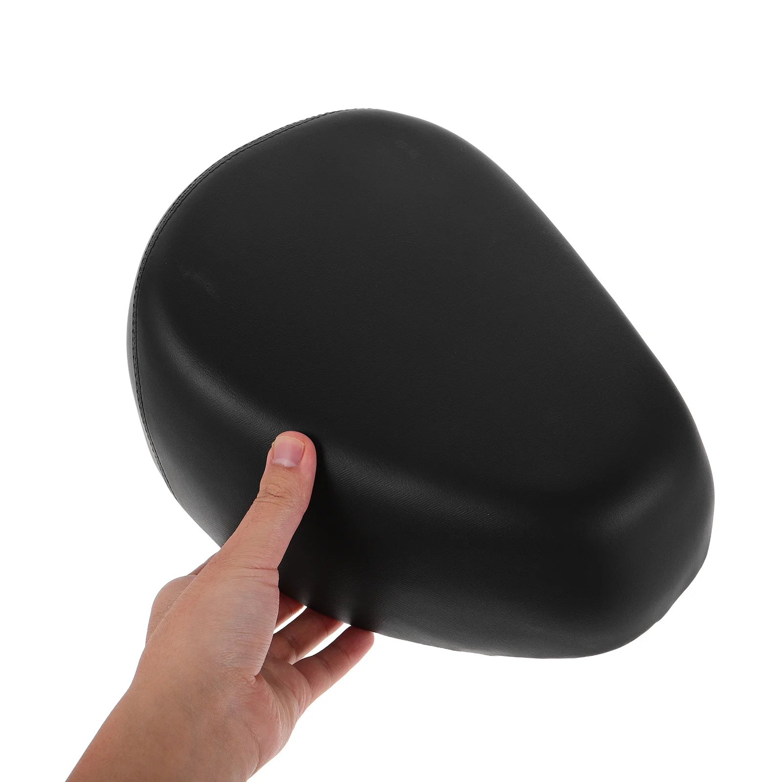 Bicycle Saddle Seat: High-Density Padded Shockproof Bike Seat For Mountain Bikes Wide Comfortable Adult Cycle Saddle