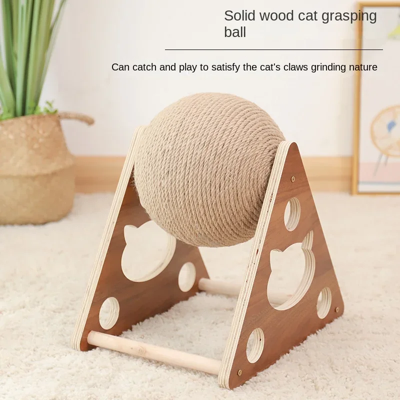 

Cat Grinding Claws, Wrapping Sisal Rope Climbing Frame Scratching Column, Scratch-resistant