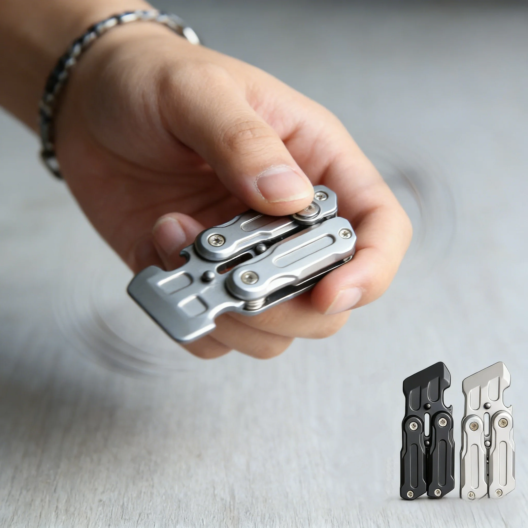 Cool Vlindervormige EDC Fidget Spinner Munt Metaal Zintuiglijke Stress Relief Speelgoed voor Volwassenen Draagbare Angst Relief Festival Gift