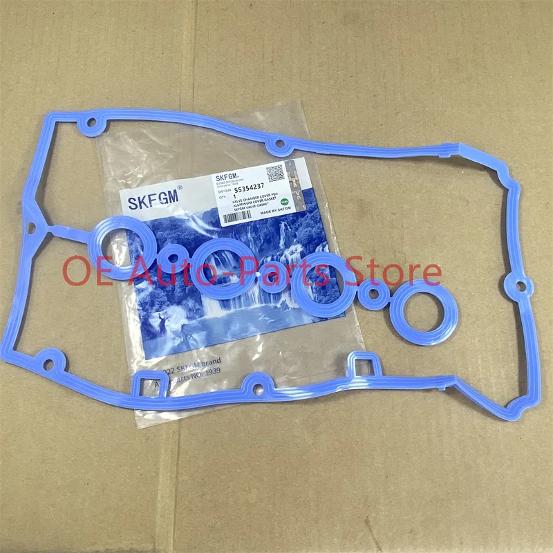 Engine Aluminum Valve Cover Gasket For 2009-2014 Chevrolet Cruze 1.6 1.8 Aveo Sonic Pontiac G3 Opel Saturn Astra 55354237