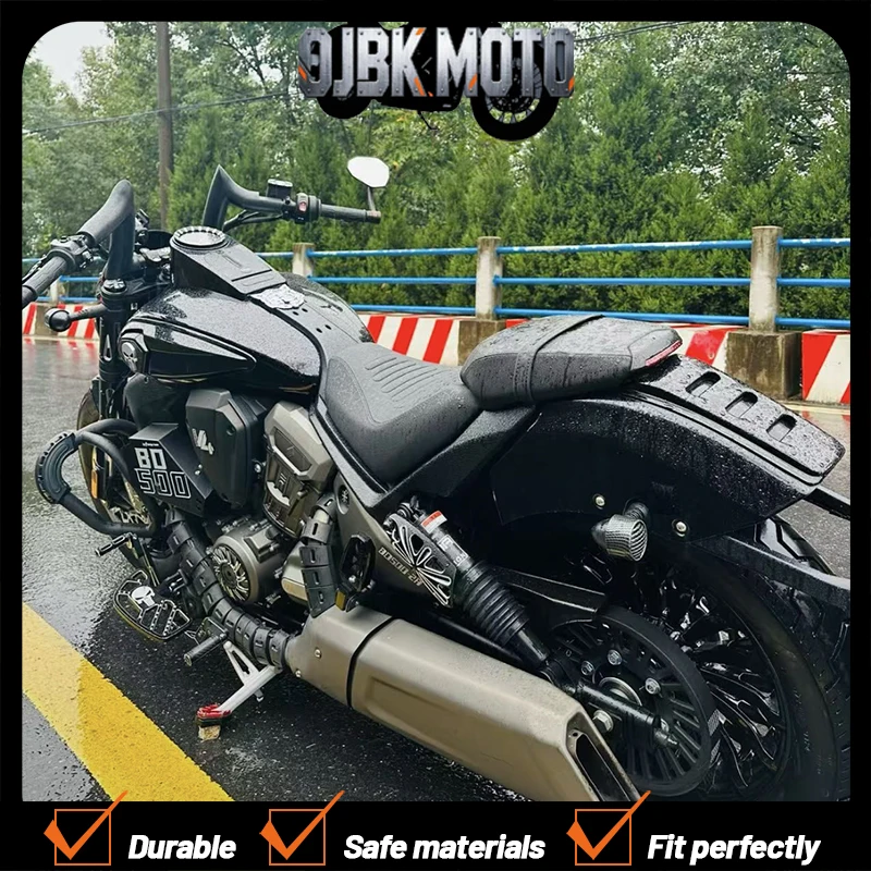2 Inch Thick Ape Hanger Handlebar for BENDA Dark Flag 500 BD 500 Motorcycle Modified Handlebars Increased Height Compatible