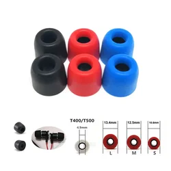 6 Pcs Memory Foam Ear Tips T500 Set L M S Size for In-Ear Headphones Sound Output Caliber 5.0-6.0mm Compatible with Earphones