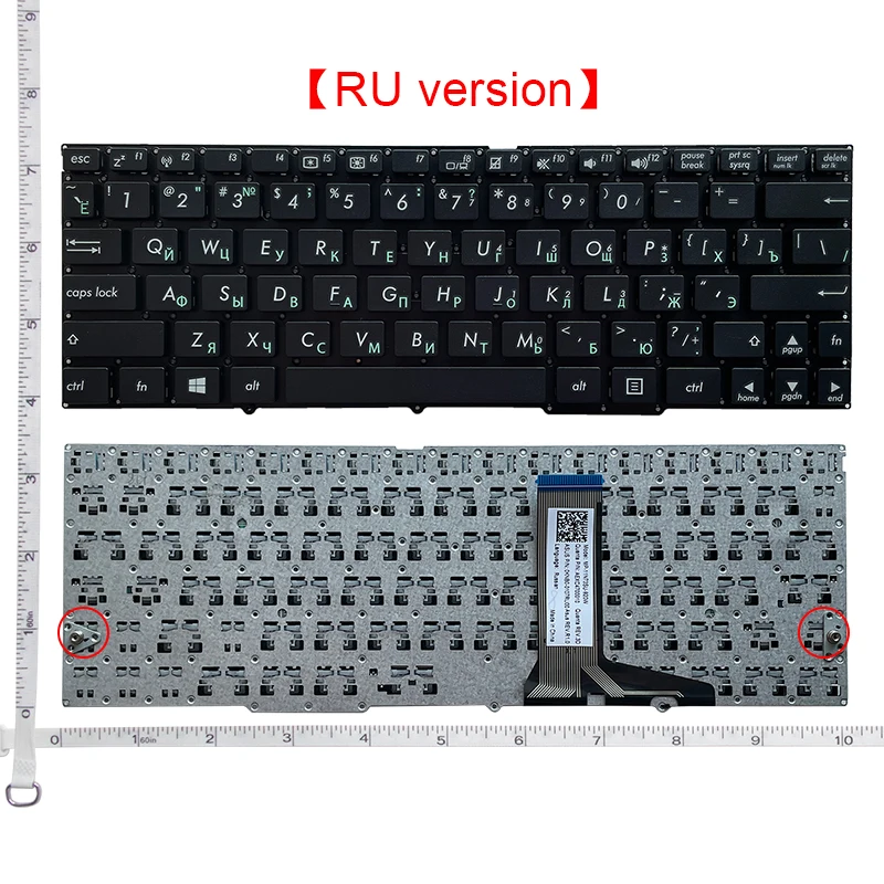 Russian Keyboard FOR ASUS Transformer Book T100 T100A T100C T100T T100TA T100TAF T100TAL T100TAM T100TAR RU laptop keyboard image 3