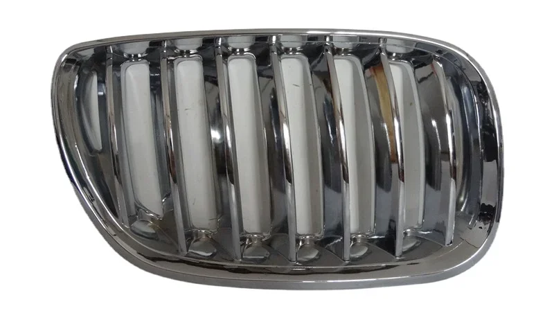

Pair Chrome Front Bumper Grille Hood Kidney Grills for BMW X5 E53 2004-2006