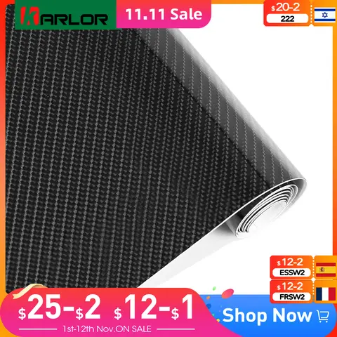 Carbon Fiber Vinyl Car Sticker Karlor