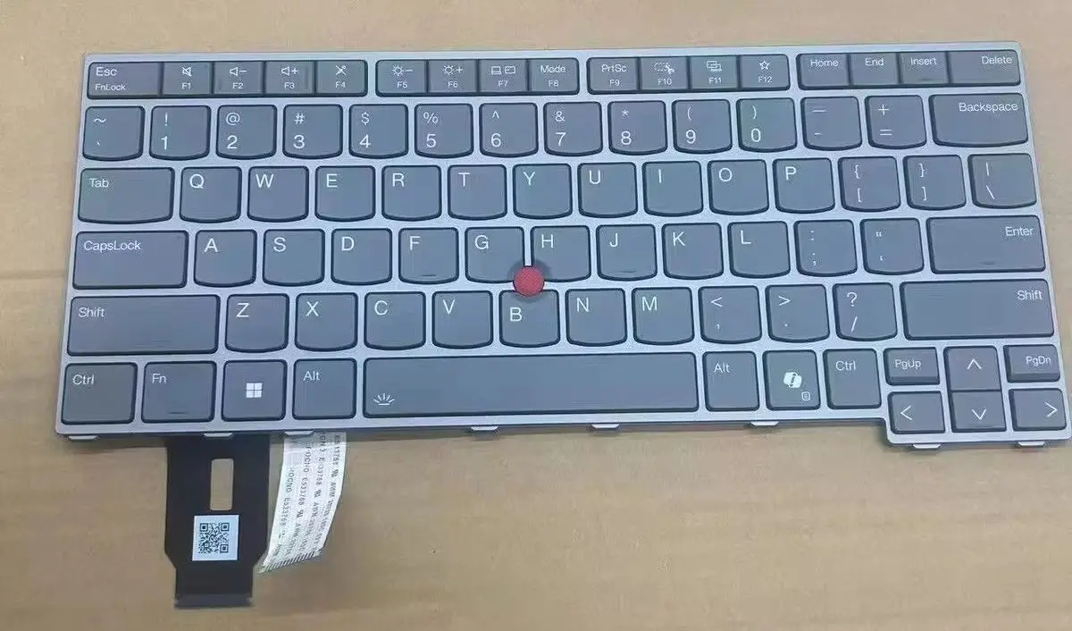 US English Keyboard Backlit For Lenovo ThinkPad T14 L14 P14s Gen 5 Gen6 USA Backlight Trackpoint Keyboards