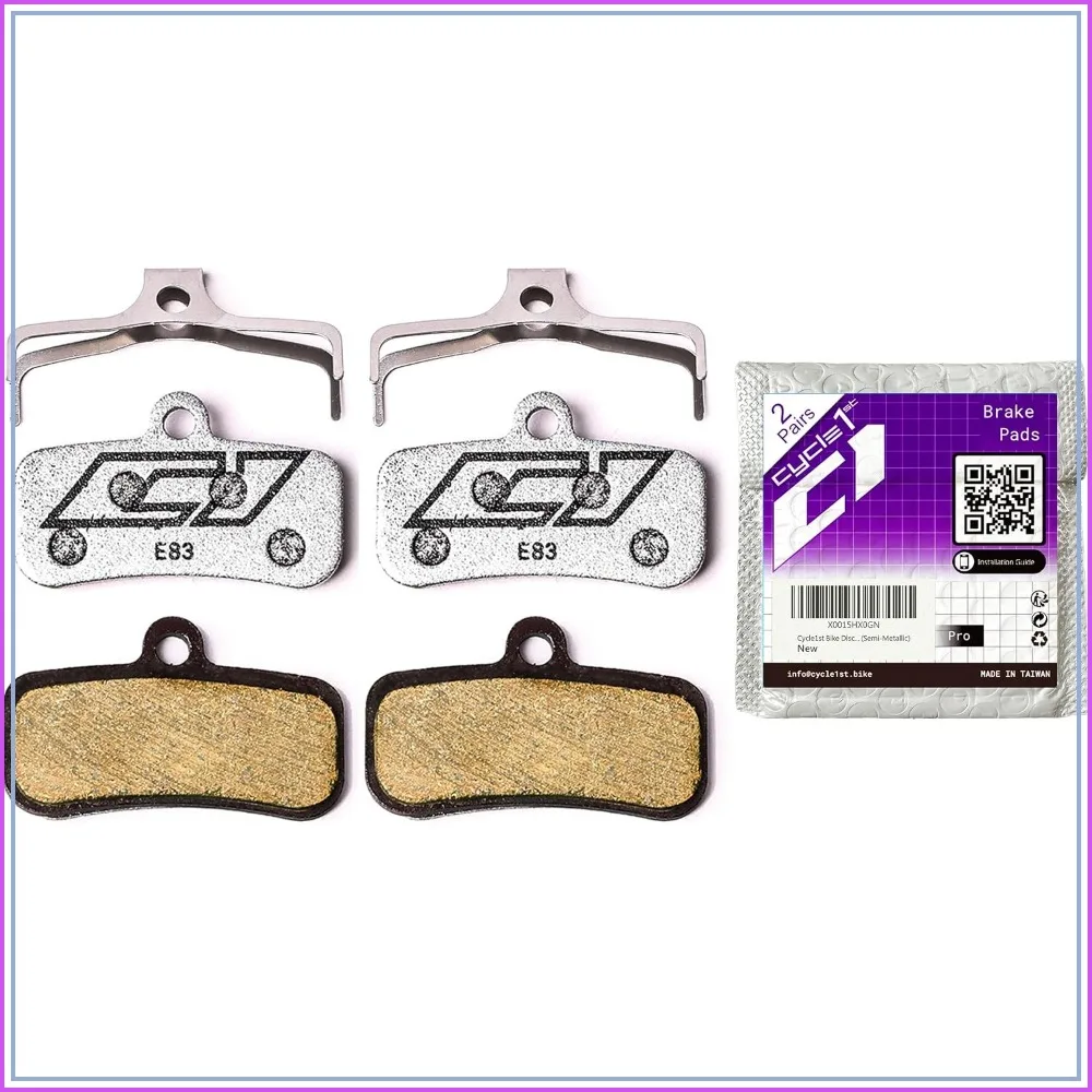 

Bike Disc Brake Pads Compatible with Shimano 4 Piston Calipers XTR XT SLX Deore Saint Zee for Mountain Bikes/MTB 83 (Ceramic/Semi-Metallic)