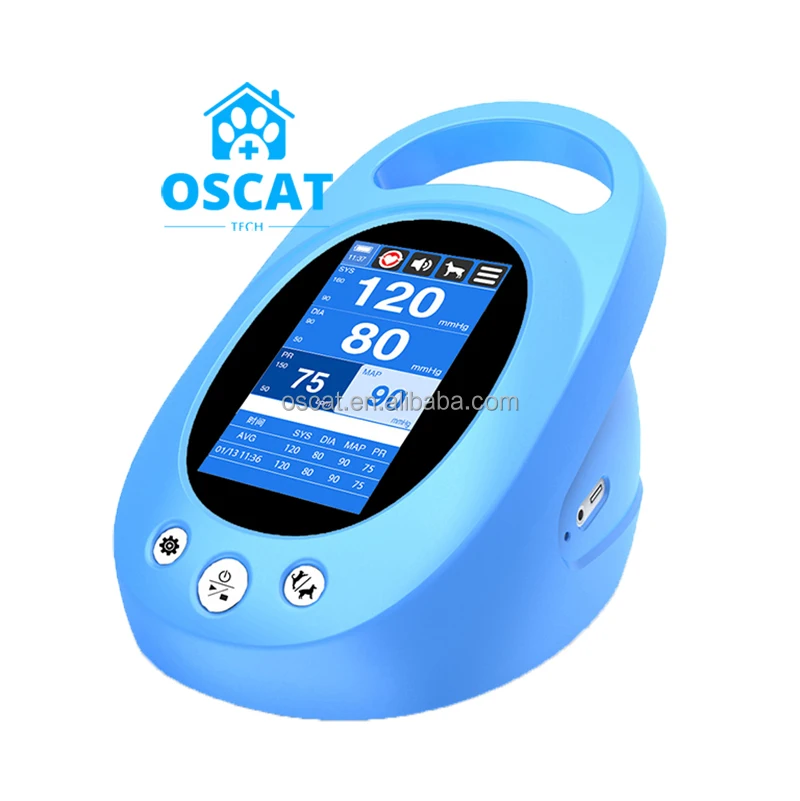 OSCAT VET800 Portable Veterinary Products Blood Pressure Monitor for Pet Animals Clinic