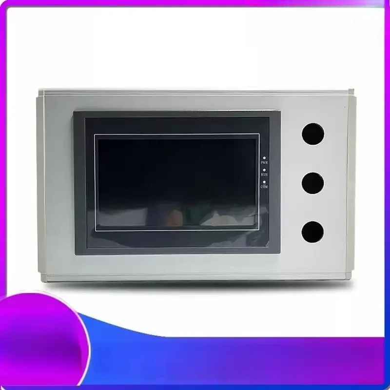 Industrial automation control 7 inch 10.1 inch touch screen handheld aluminum alloy side cover plastic installation box