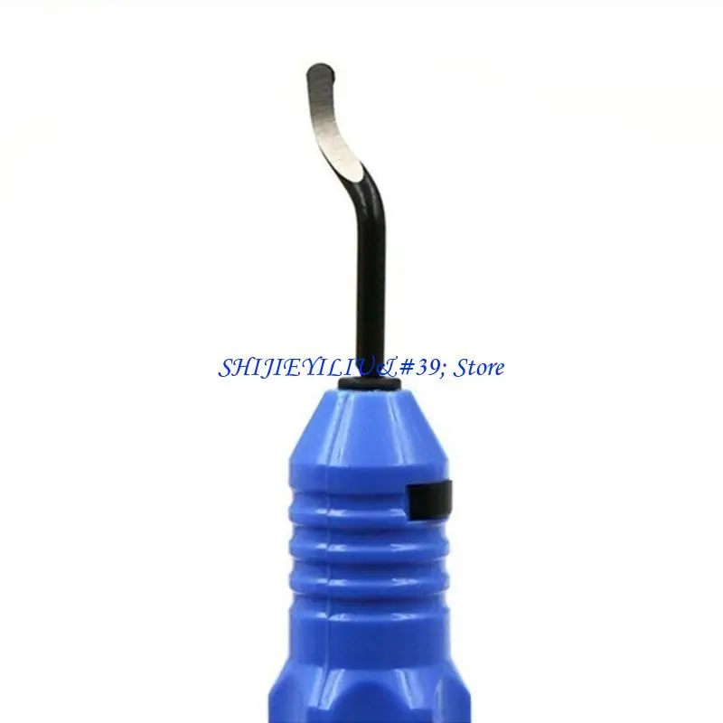 E21F Deburring Tool Kits for Build Furniture Rotary Deburr Blade Kits Multifunctional Trimming Knife Scrapers