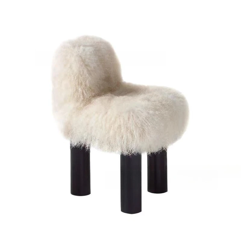 

Nordic art Internet celebrity beach wool leisure chair