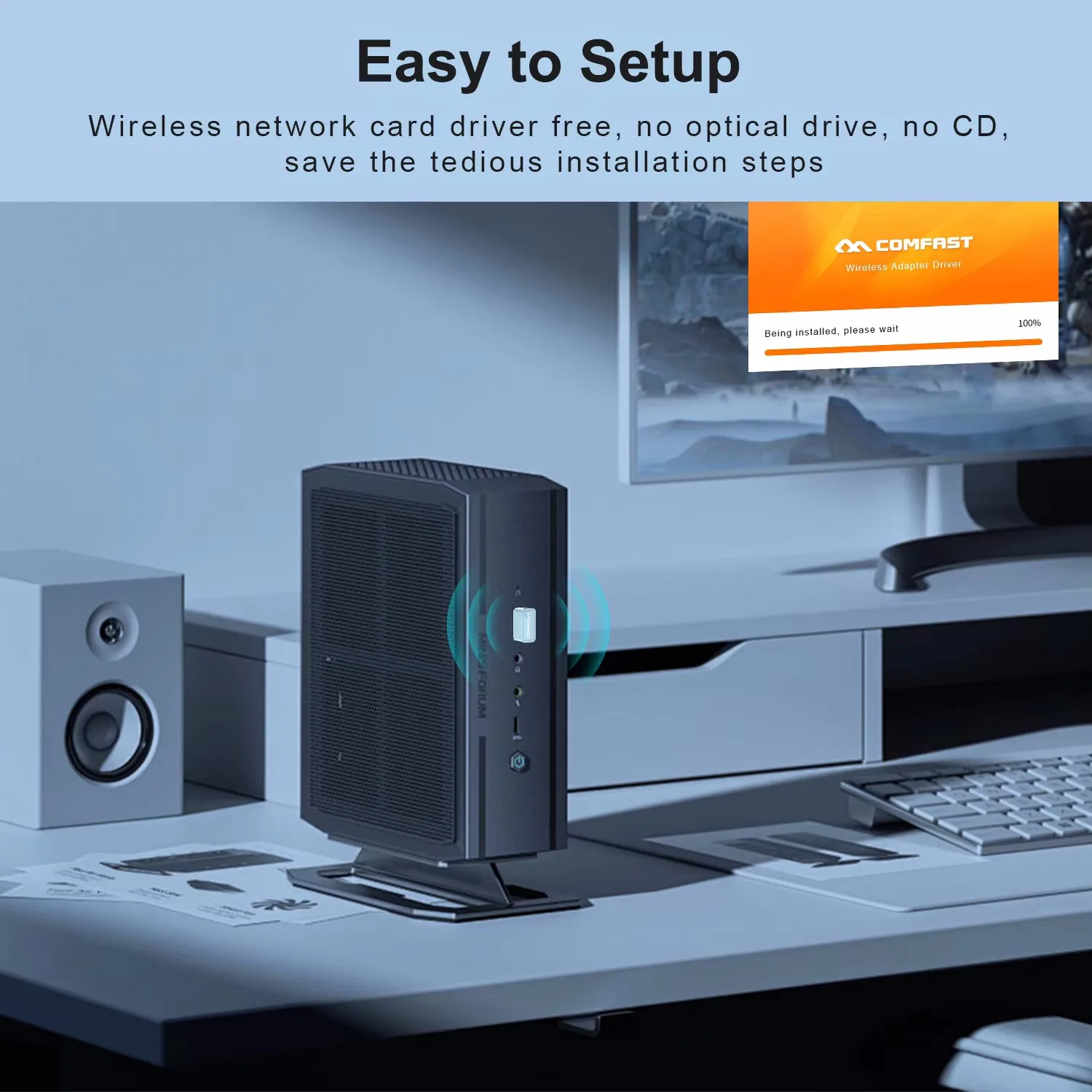 Рисунок 5 - Comfast 150 Мбит/с USB Wi-Fi-адаптер 2