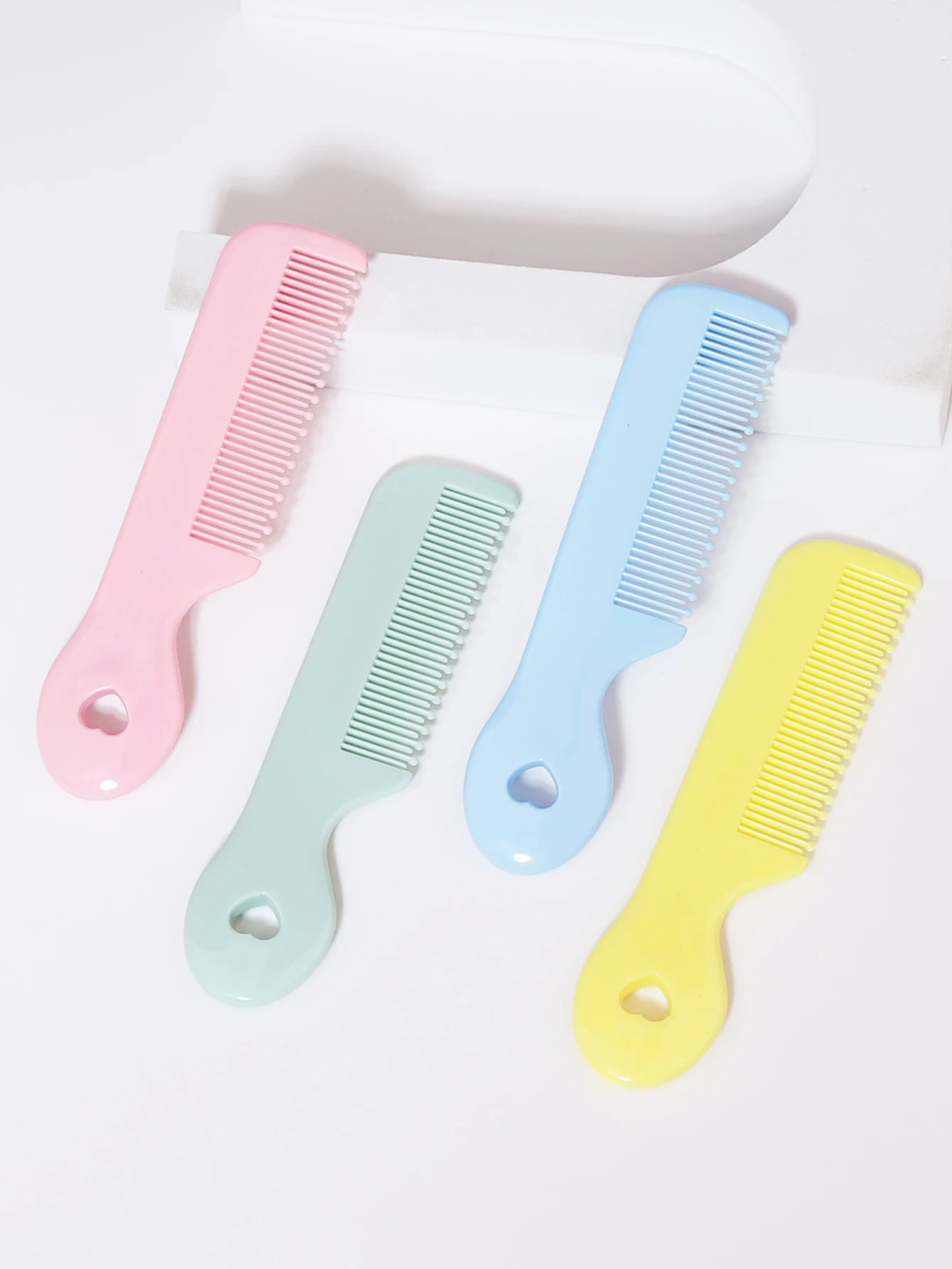 Anti-Static Hair Care Mini Cute Comb Smooth Hair Scalp Massage Hairstyle Comb, Special for Real Hair Wigs