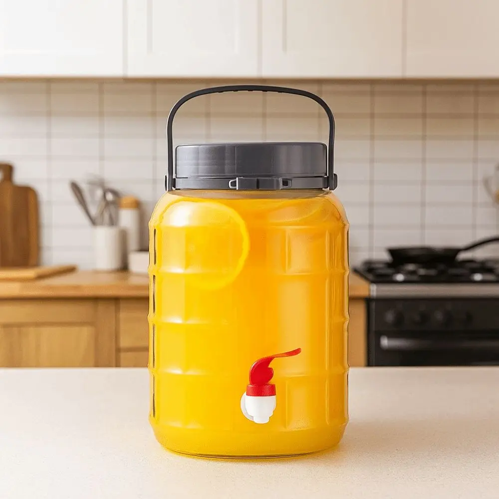 

Sealable Glass Fermentation Jar Glass Material Storage Container Wine Bottle White Wine Home Use Sed Container Piling Cabbage