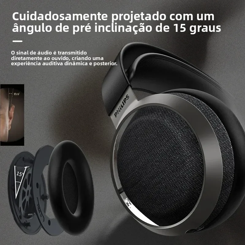 Philips Fidelio X3 Wired HiFi Headphones 3.5mm Black