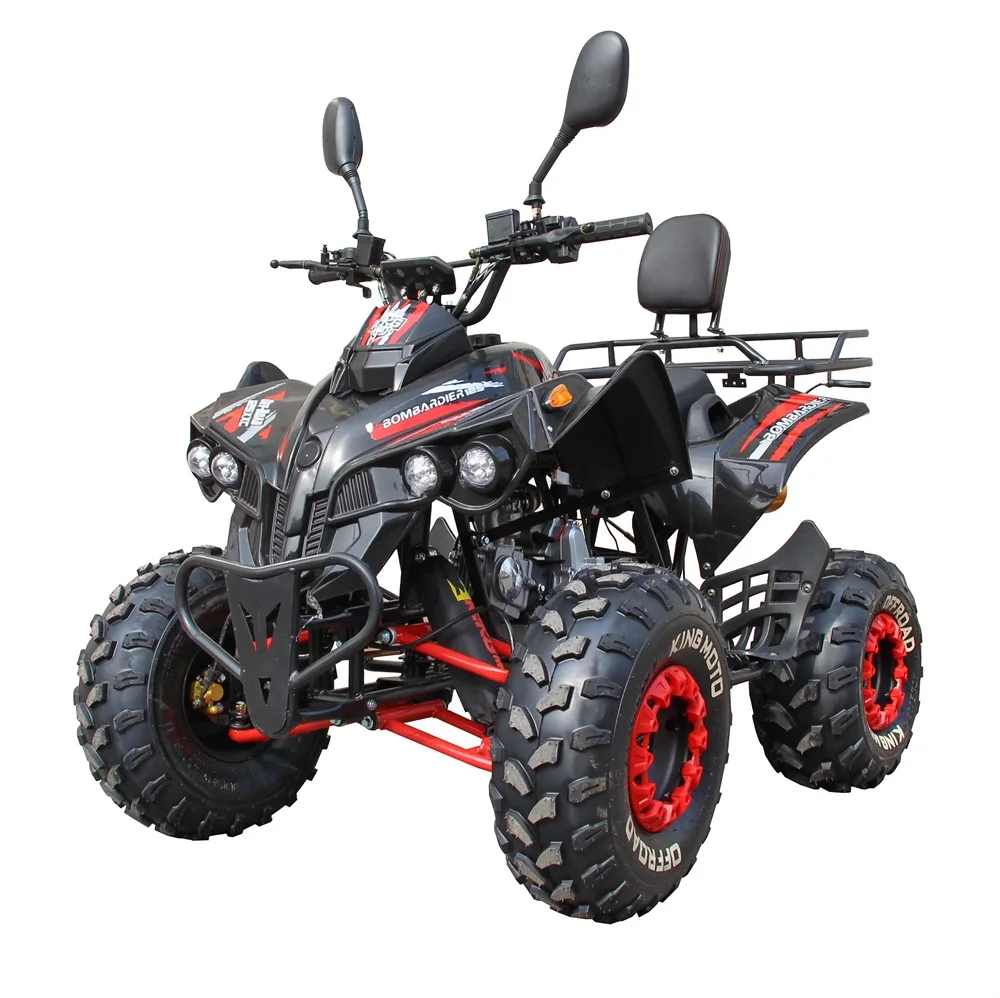 Youth Adult 125cc ATV Quad Bike Fully Automatic With Reverse Gas 4 Wheeler Outlander ATV