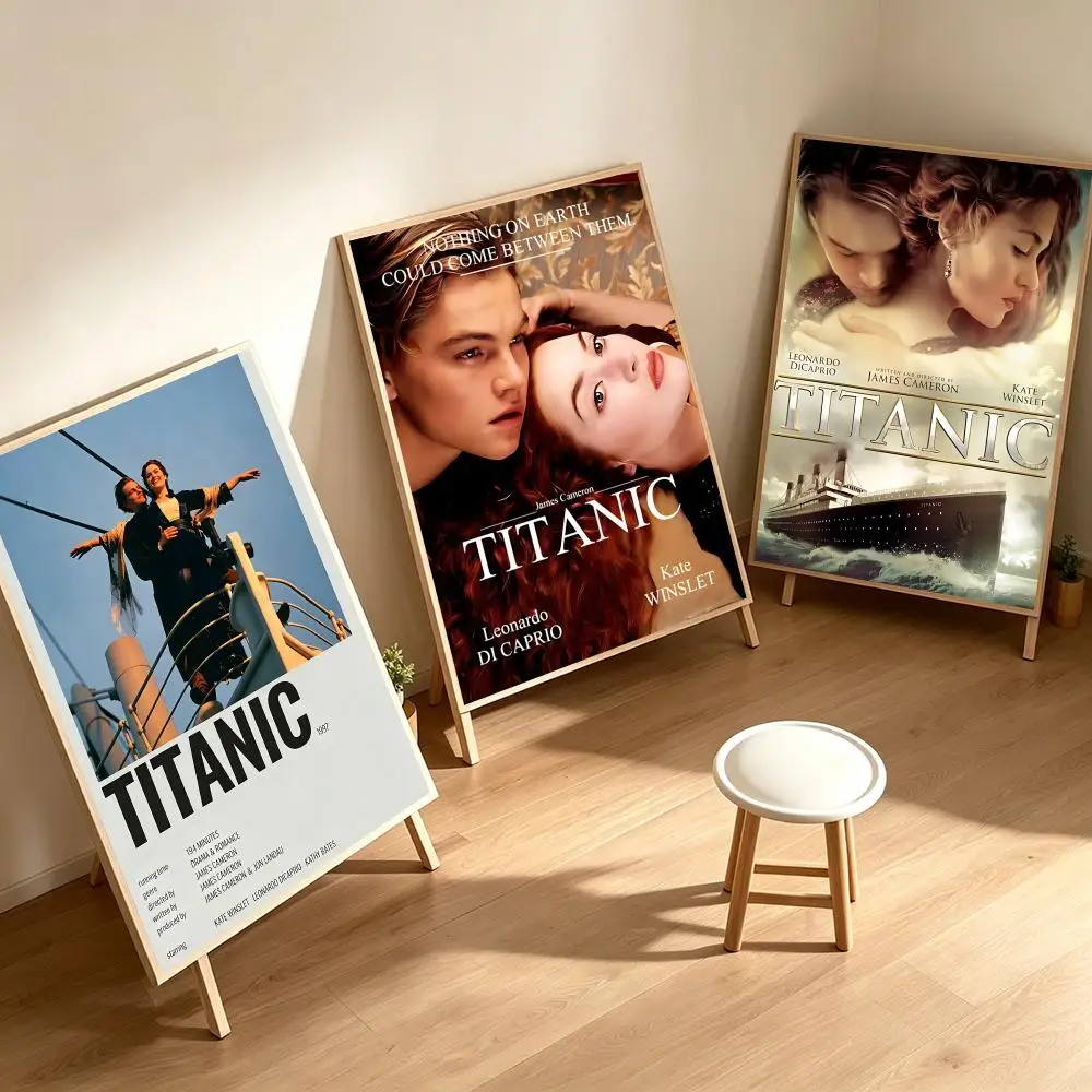 Movie Titanic Poster Poster HD Printing Cozy Healing Style Wall Art Home Decor For Living Room Bedroom Gift