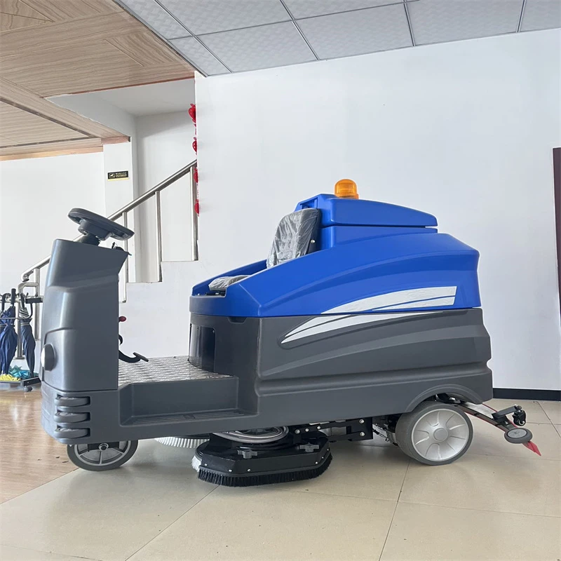 Lavasciuga per pavimenti Macchina per la pulizia dei pavimenti elettrica a guida intelligente completamente automatica Nuova condizione per la lucidatura