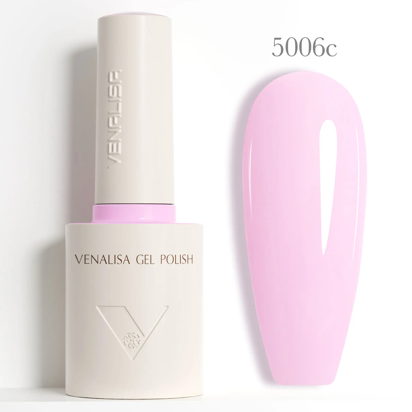 1pc Venalisa Nagel Gel Polnisch Milchig Weiß Halb Transparent Hema Frei Soak Off UV LED Gel Lack Weichen Pinsel runde Form Pigment