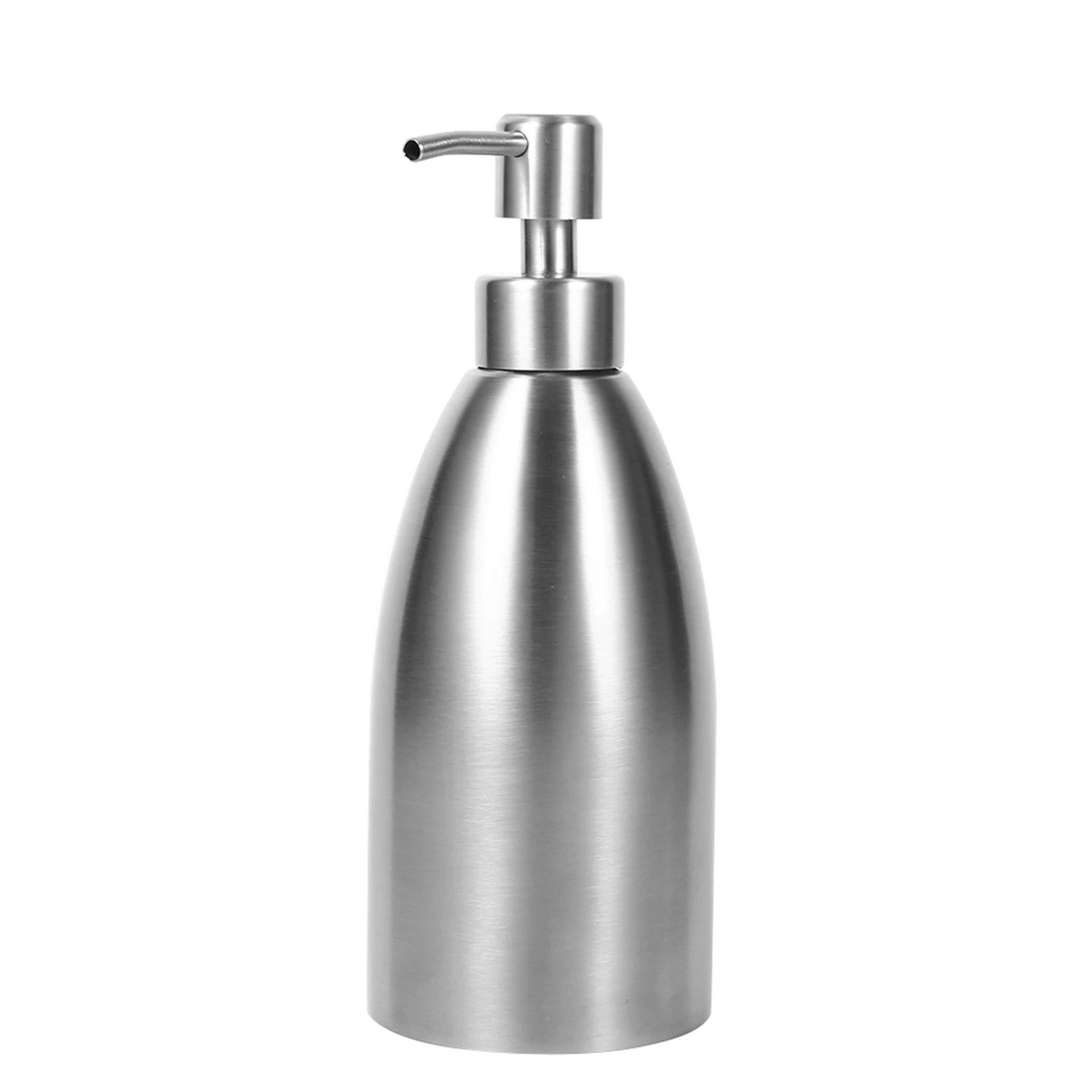 500ml Stainless Steel Soap Dispenser Kitchen Sink Faucet Bathroom Shampoo Box Soap Container Soap Shampoo Shower Dispenser