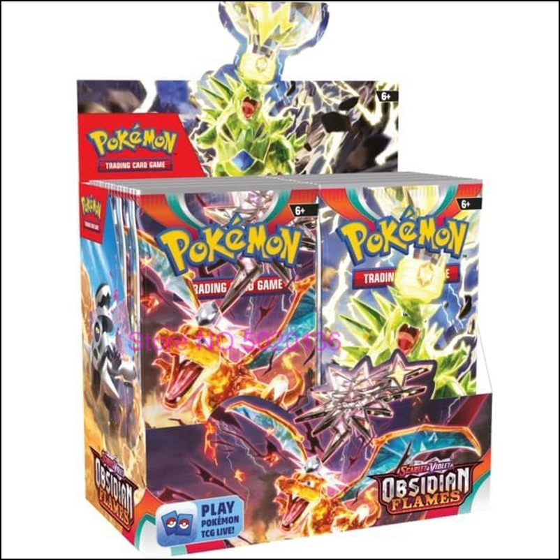 Pokemon Cards Scarlet & Violet 3 Obsidian Flames Booster Box