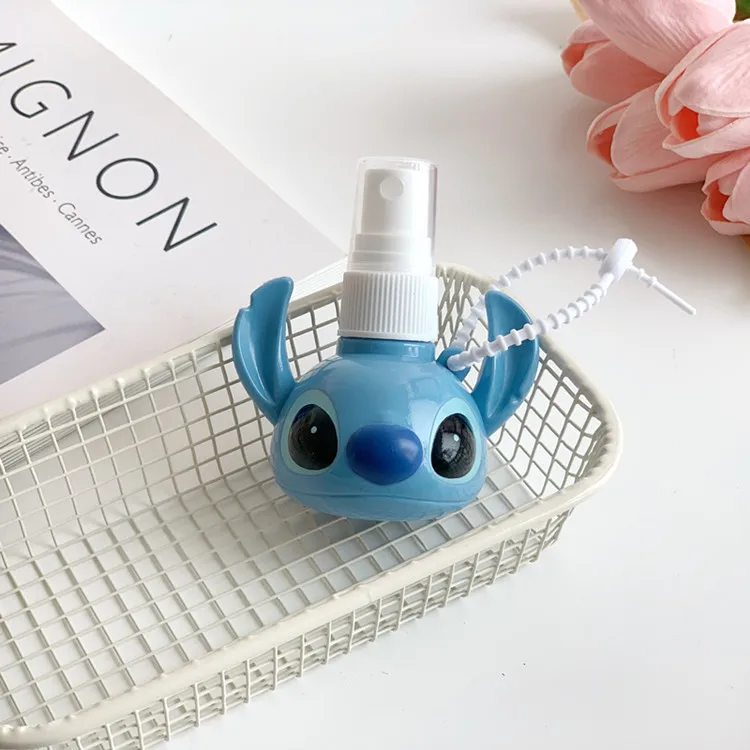 

Disney Stitch Anime Figure Spray Bottle Stitch Cute Water Replenishing Portable Small Spray Bottles Kids Girls Boys Gifts Toys
